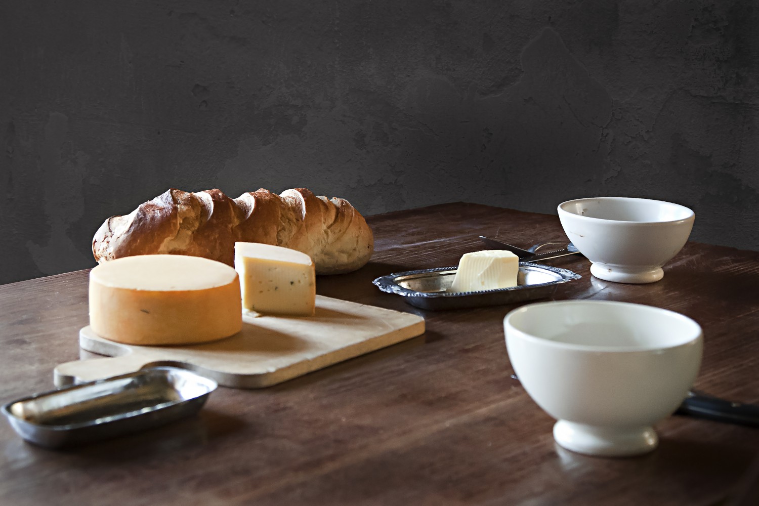 Käse Brot Frühstück