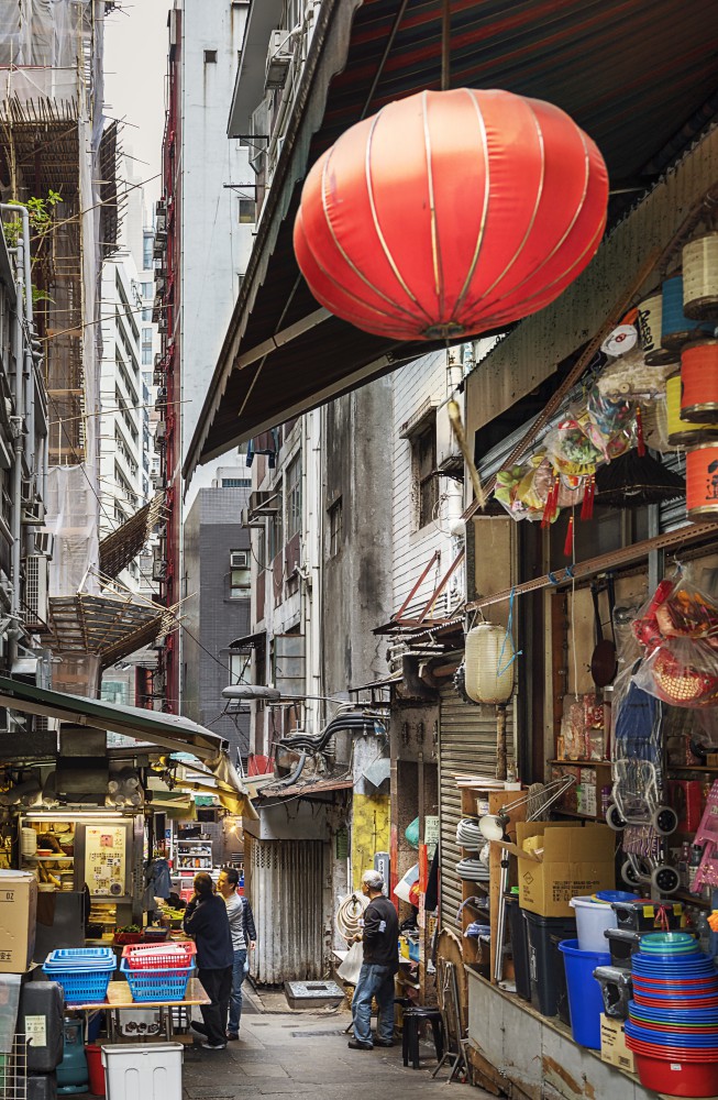 Hongkong, Street, Market