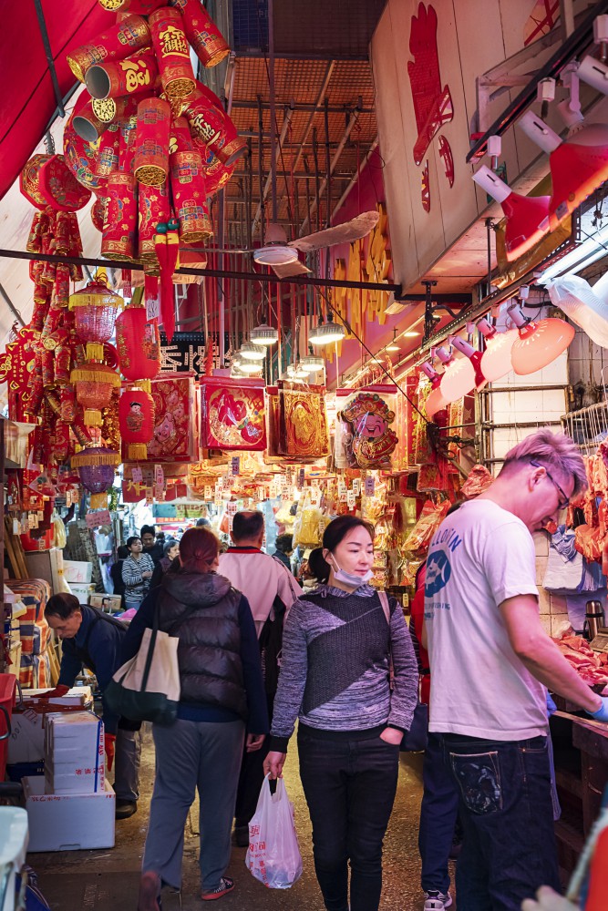 Hongkong, Street, Food, Market