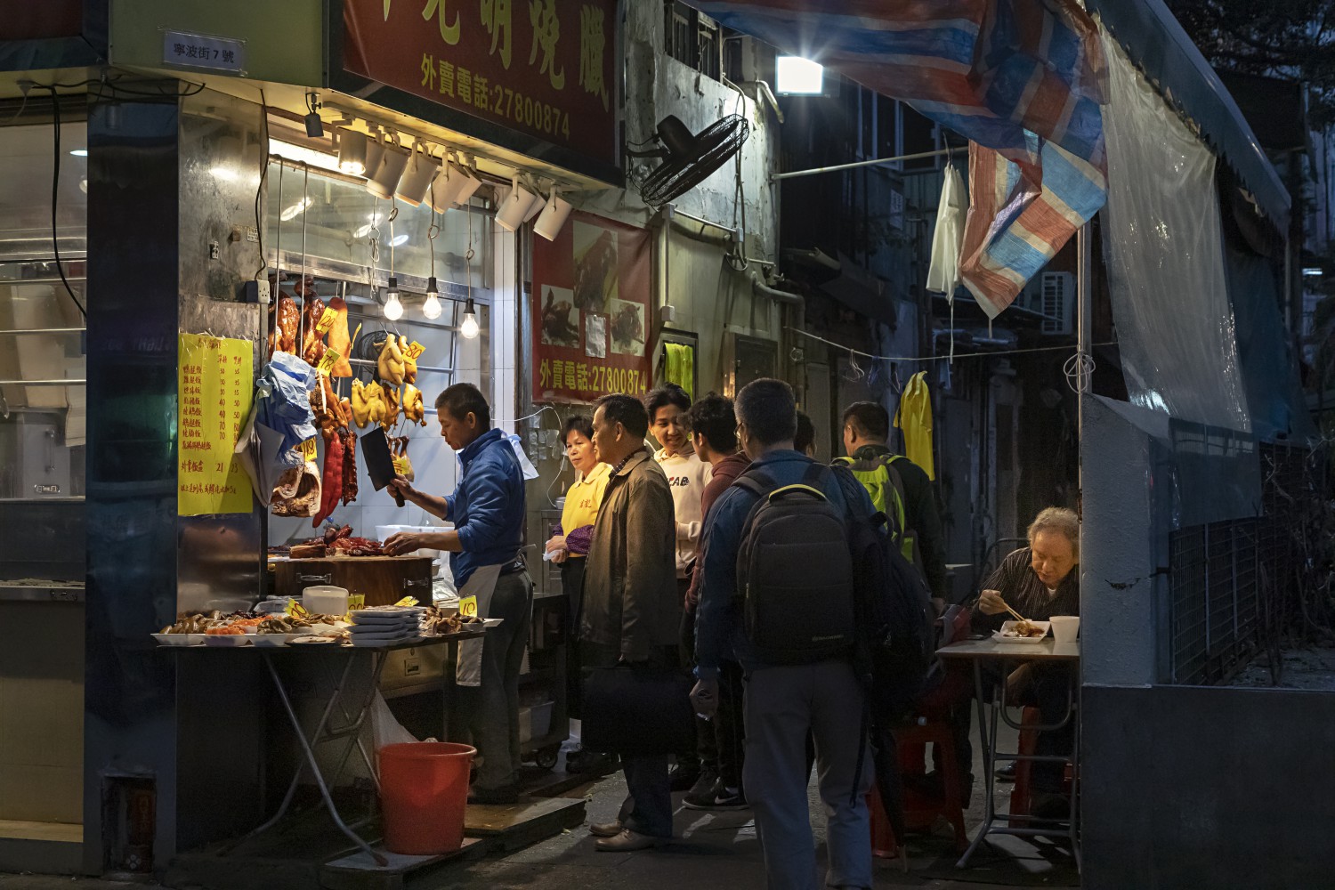 Hongkong, Street, Food, Market