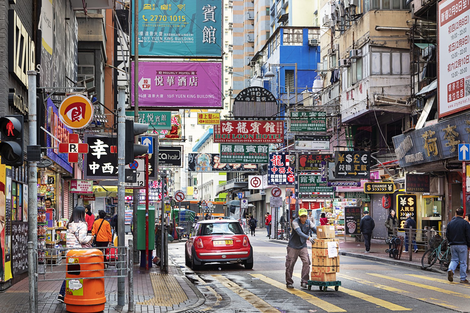 Hongkong, Street, Mong Kok