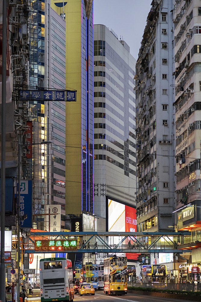 Hongkong, Street, Verkehr