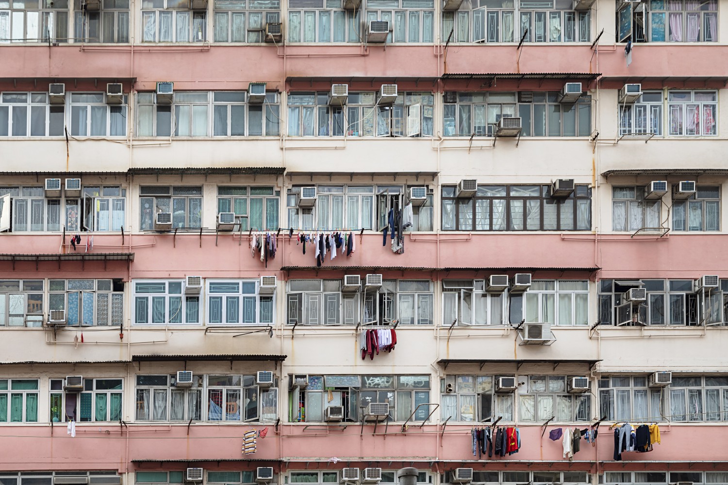 Hongkong, Wohnen, Architektur