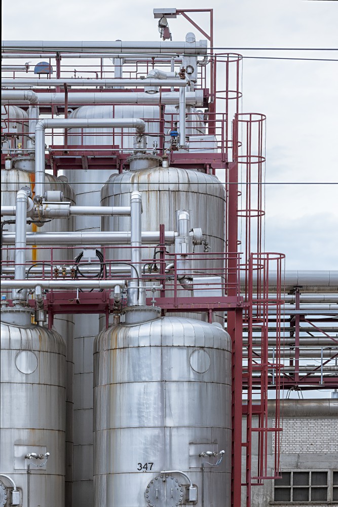 Industrieanlage Technik Architektur