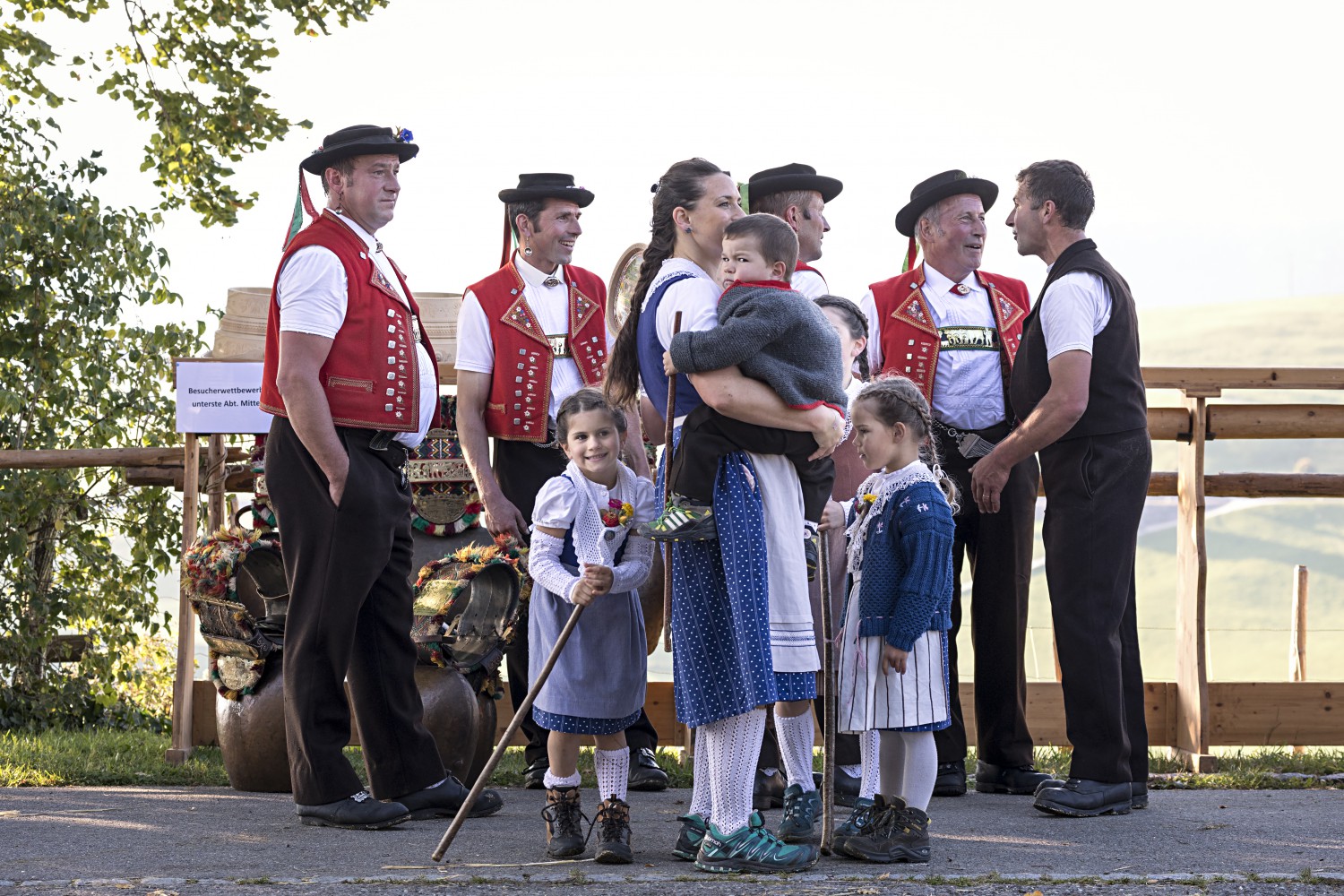 Viehschau Sennen Trachten